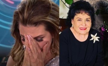 Alicia Machado rompe en llanto al ver el video que le grabó Carmen Salinas antes de sufrir ACV [VIDEO]