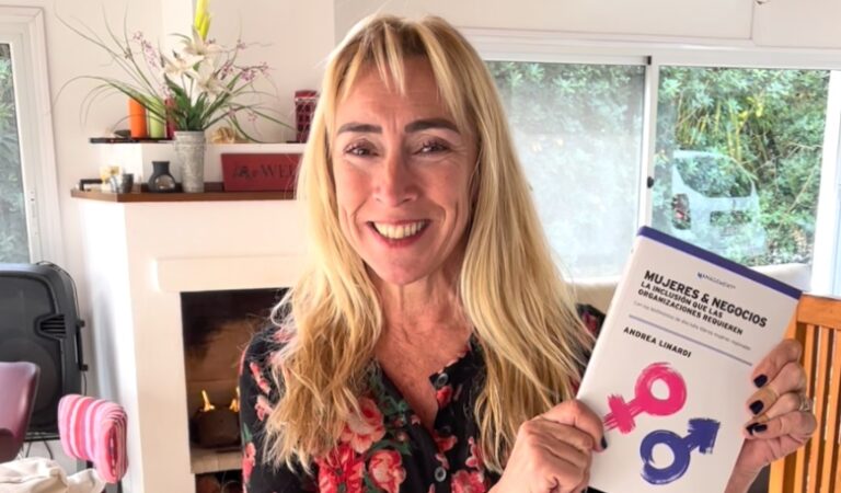 Andrea Linardi presentó su nuevo libro: «Mujeres & Negocios»