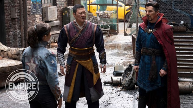 Doctor Strange se encuentra con América Chávez en la imagen de Multiverse of Madness