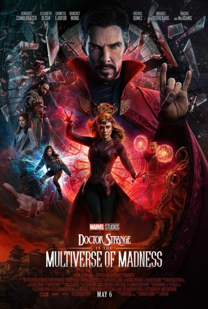 Los nuevos carteles de Doctor Strange en el Multiverso de la Locura hacen hincapié en algunas de las partes más importantes de la película, como América Chávez y las nuevas variantes.