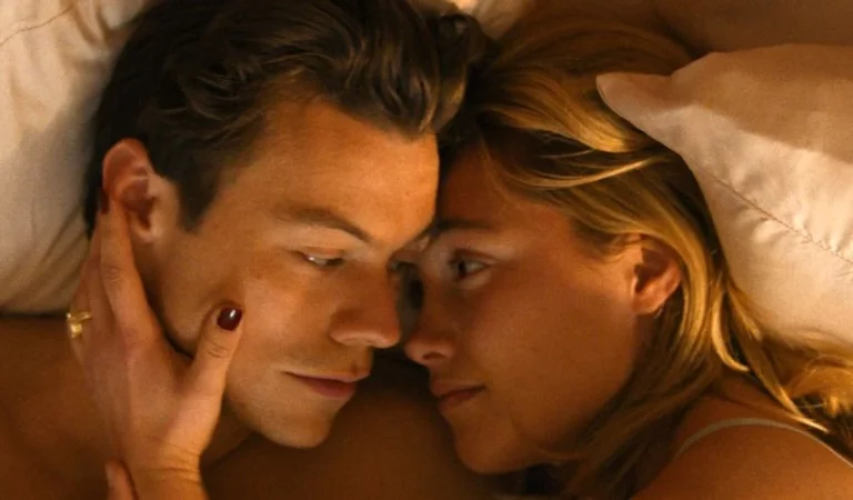 Florence Pugh y Harry Styles se abrazan en una nueva imagen de Don’t Worry Darling
