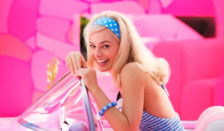 La casa de ensueño de Barbie de Margot Robbie es un sueño infantil hecho realidad en nuevas imágenes