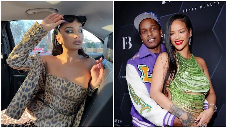 La diseñadora Amina Muaddi se pronuncia sobre los rumores de ruptura entre Rihanna y ASAP Rocky