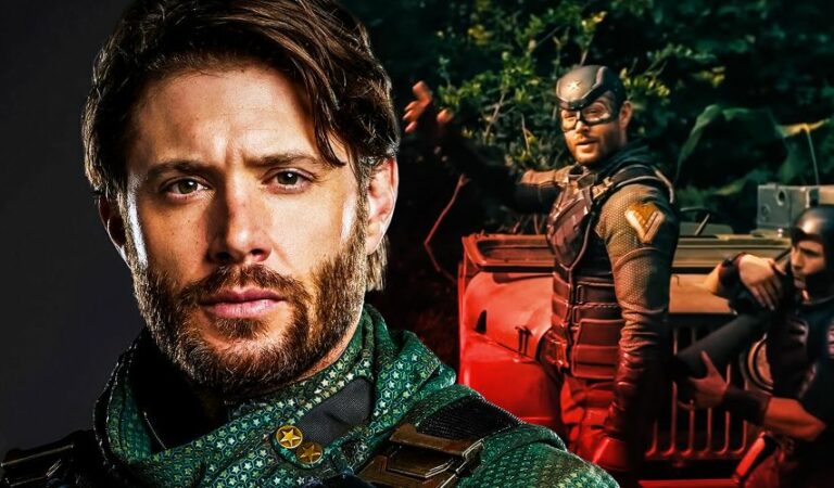 Jensen Ackles vuelve a tener forma de Soldier Boy en la foto de la cuarta temporada de The Boys