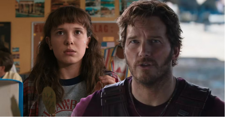Chris Pratt está en conversaciones para unirse a Millie Bobby Brown en la nueva película de los directores de Endgame