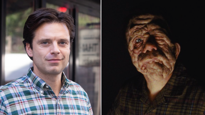 Sebastian Stan está irreconocible en el primer vistazo a «A Different Man» y asombra a sus fanáticos con su transformación protésica