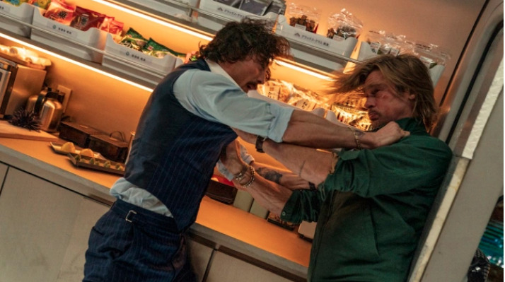 Bullet Train repite el número 1, Top Gun: Maverick vuelve al segundo puesto y la taquilla casi se detiene