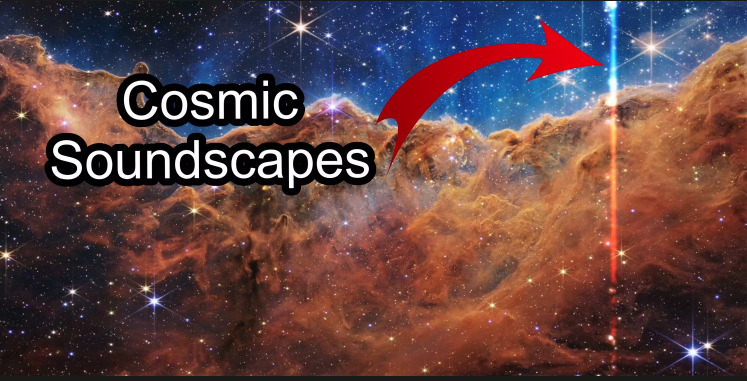 Cómo la NASA convirtió en sonido las primeras imágenes en color de James Webb