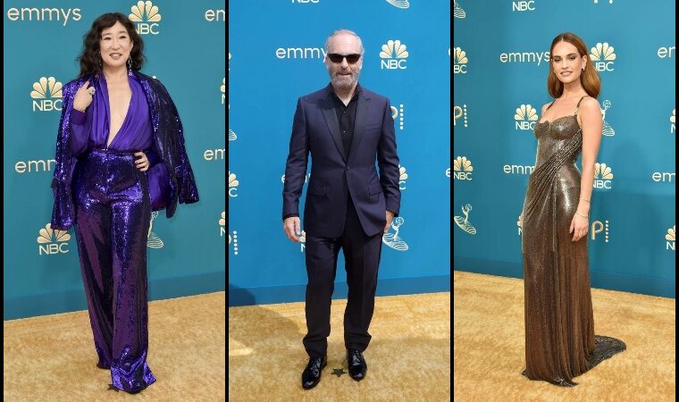 ¡Cuánta elegancia! Así desfilaron grandes estrellas por la alfombra roja de los Emmy 2022
