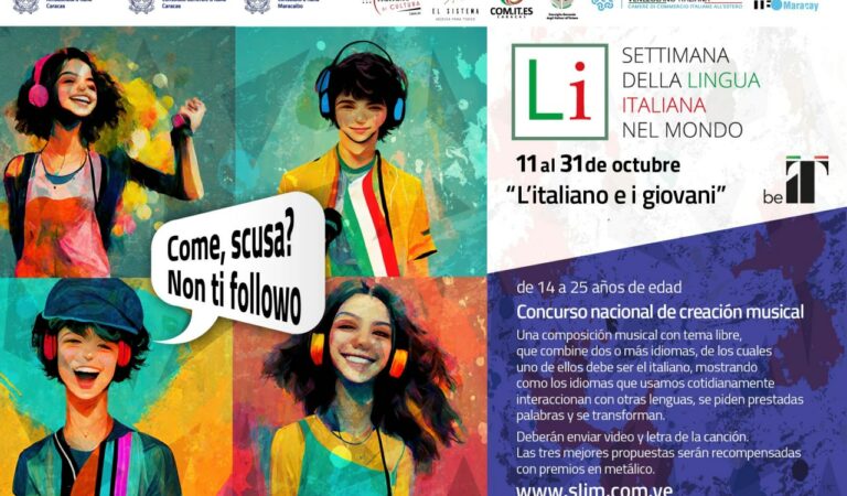 Bases del concurso nacional de creación musical Come, Scusa? Non ti followo