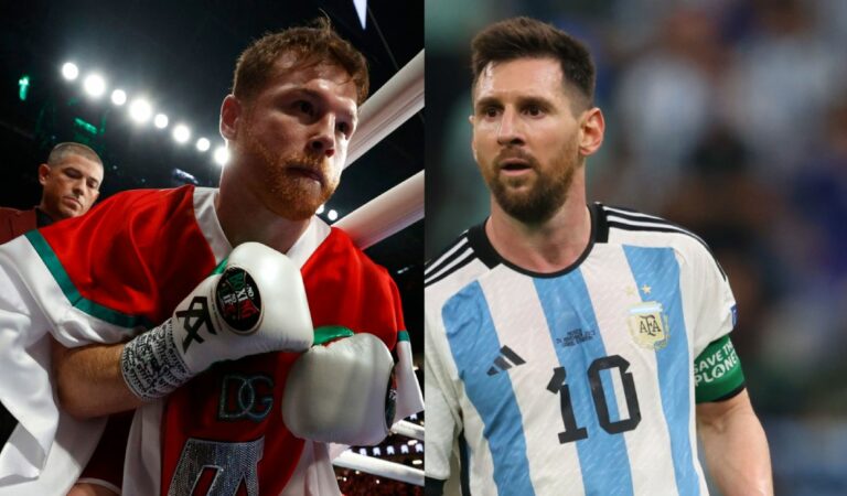 Canelo Álvarez arremete contra Lionel Messi por «faltarle el respeto» a México