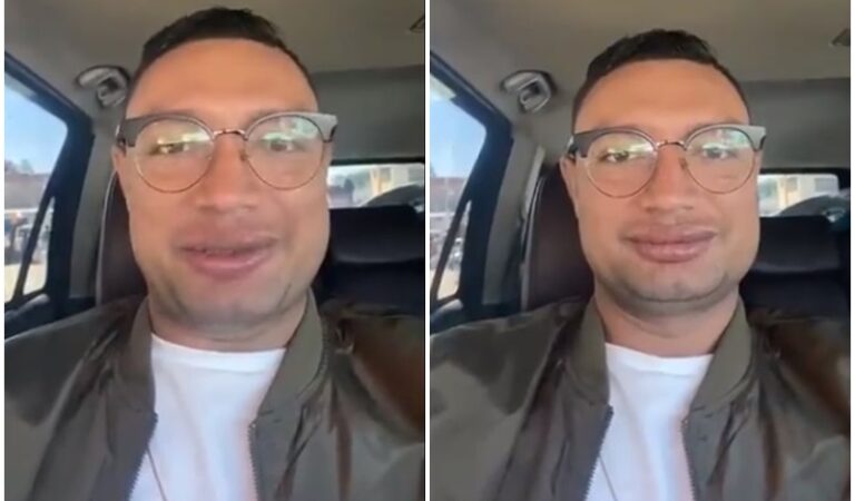 El exdiputado e influencer Leandro Rodríguez es encontrado en estado confuso frente a una brigada militar