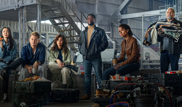 La primera imagen revela el reparto de la película sobre el atraco de Kevin Hart
