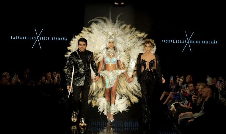 Con Passarellas: Barbara Castellanos se lució en la New York Fashion Week 2023