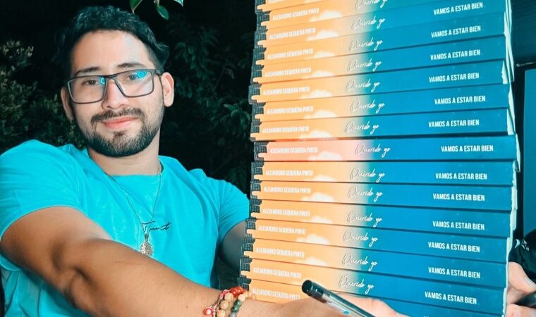 A través de sus textos: Alejandro Sequera se posiciona como el escritor venezolano que toca corazones en el mundo