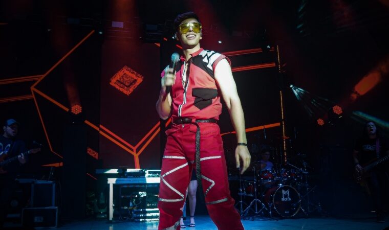 Mota lo dio todo en la Concha Acústica de Maracay