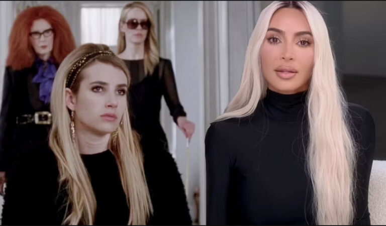 Kim Kardashian está tomando clases de interpretación para prepararse para American Horror Story