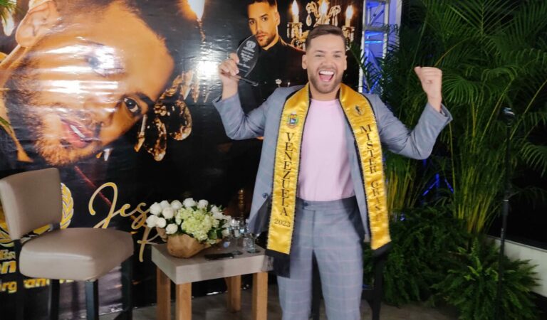 Jesús Rincón es el nuevo el Mister Grand Venezuela 2023