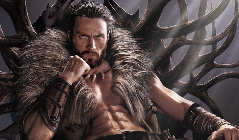 Aaron Taylor-Johnson protagoniza el sangriento primer tráiler de «Kraven, el cazador»