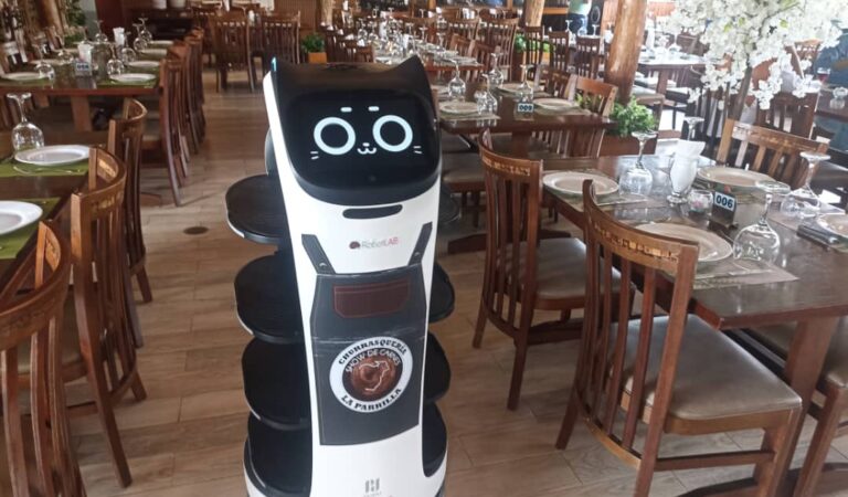 Ya está trabajando: Llegó a Venezuela el primer robot mesonero