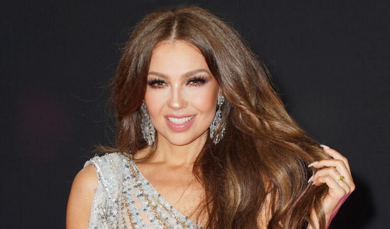 El día que Thalía vivió un incómodo momento por quedarse en ropa interior