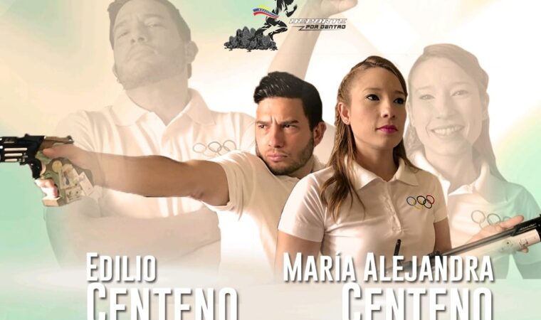 Edilio y Marialejandra Centeno Nieves son los dos atletas venezolanos que representarán al país en los Juegos Olímpicos París 2024