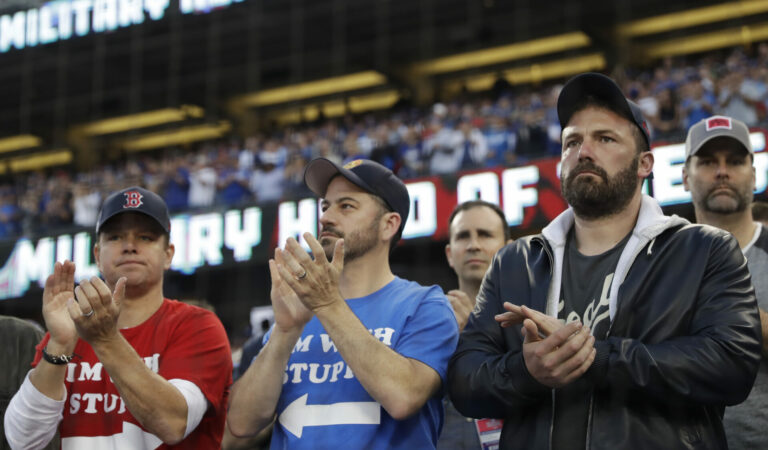 Ben Affleck y Matt Damon ofrecieron pagar al personal de Jimmy Kimmel durante huelga de guionistas