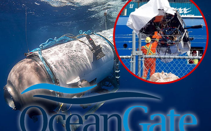 Encuentran restos humanos del submarino que pretendía ir hacía el Titanic