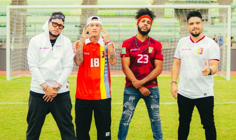 Dedicada a La Vinotinto: Los Cadillac´s, Xavi Devine y Okaa se unieron en «Mano tengo fe»