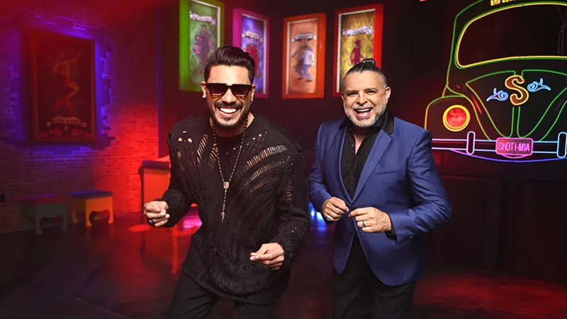 Ronald Borjas y Luis Enrique