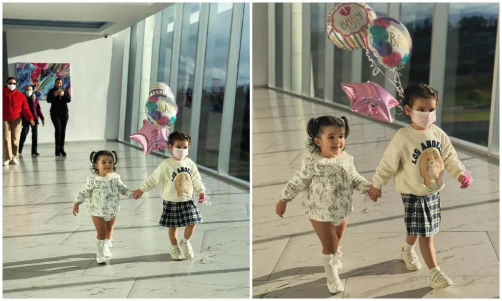 Las nietas de Alejandro Fernández