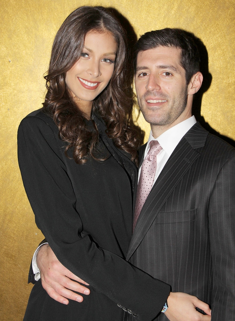 Dayana Mendoza y su esposo