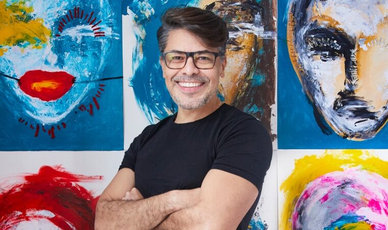 “Pinturas fragmentadas”: Iván Dumont presentó su exploración más íntima en el mundo de la pintura