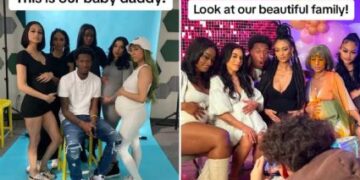 Padre hace baby shower para sus 5 hijos