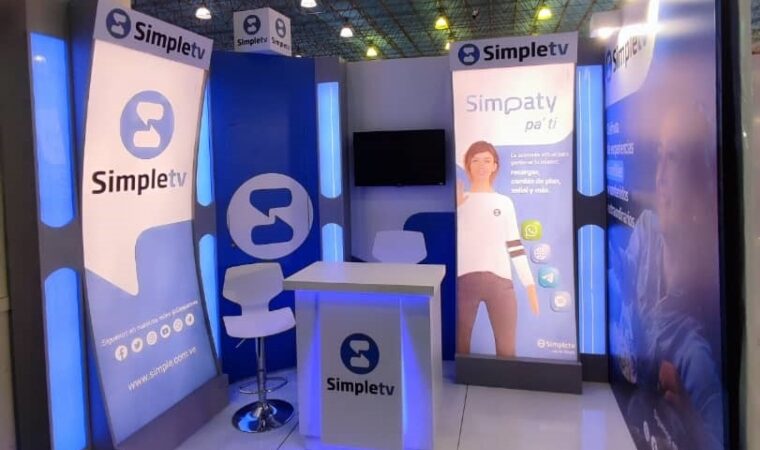 Comprometidos con sus suscriptores: Simpletv se hizo presente en la Feria de San Sebastián 2024