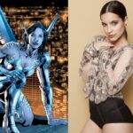 Maria Gabriela de Faria con Superman Legacy