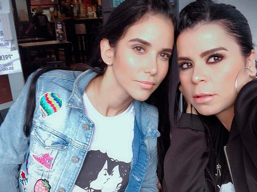 Andreina Alvarez y su pareja