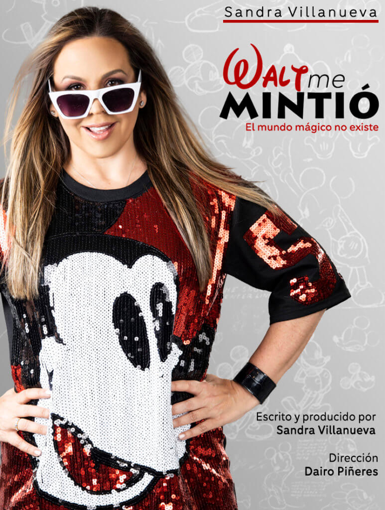 Sandra Villanueva estrena Walt me mintió 