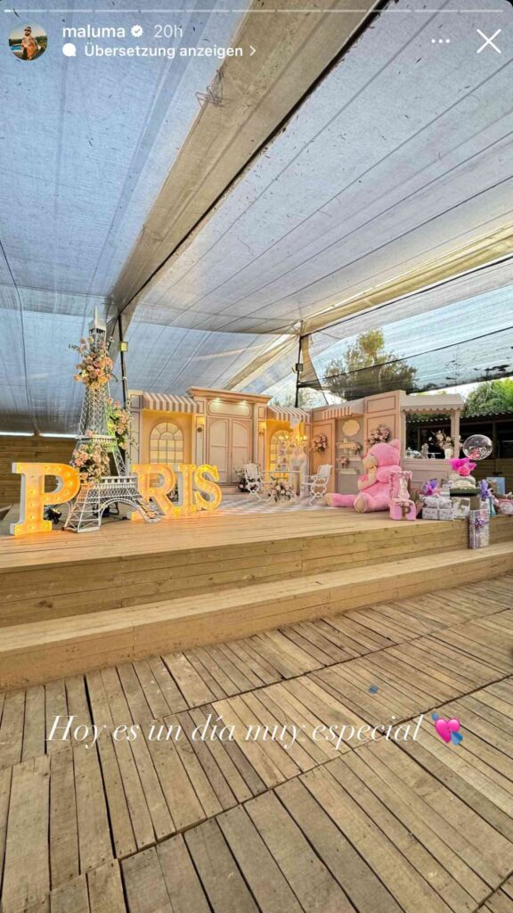 Maluma celebra el Baby Shower de su hija