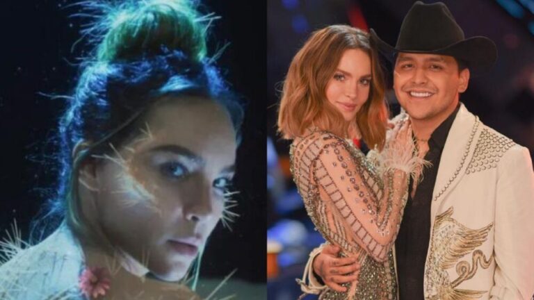 Belinda estrena cactus como indirecta a Christian Nodal