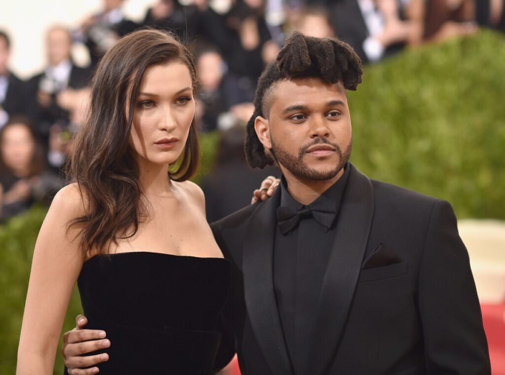 The Weeknd con Bella Hadid