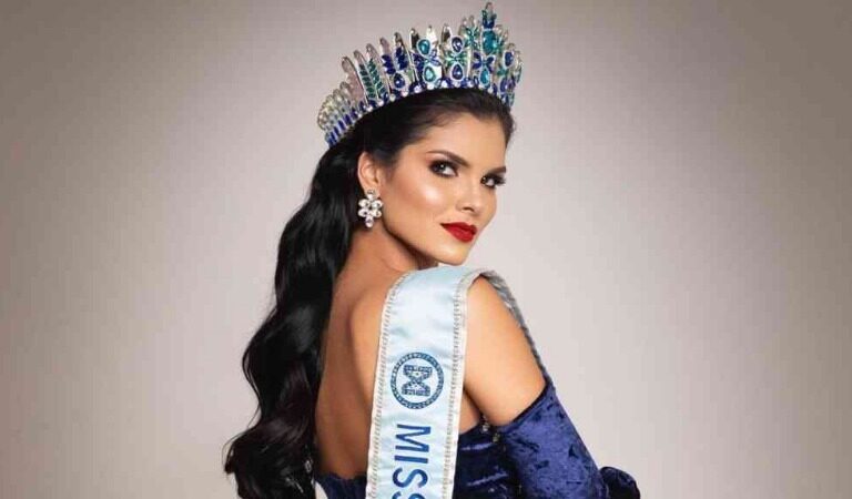 La reina de belleza Alejandra Conde «se lanzó al agua» 