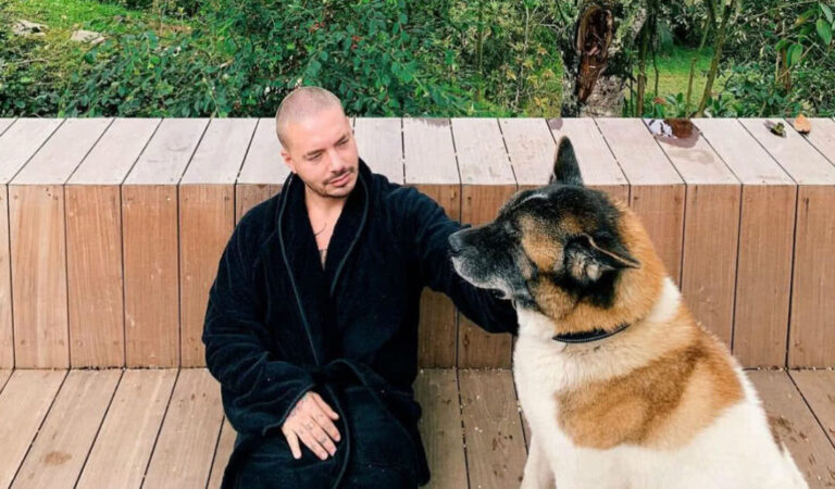 J Balvin se despidió de Enzo, el perrito que lo acompañó por 14 años