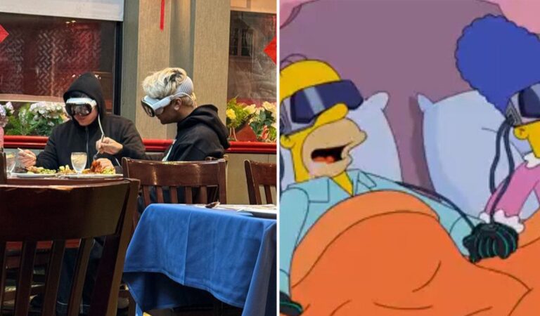 ¡Una predicción más! Los Simpsons anticiparon el Apple Vision Pro