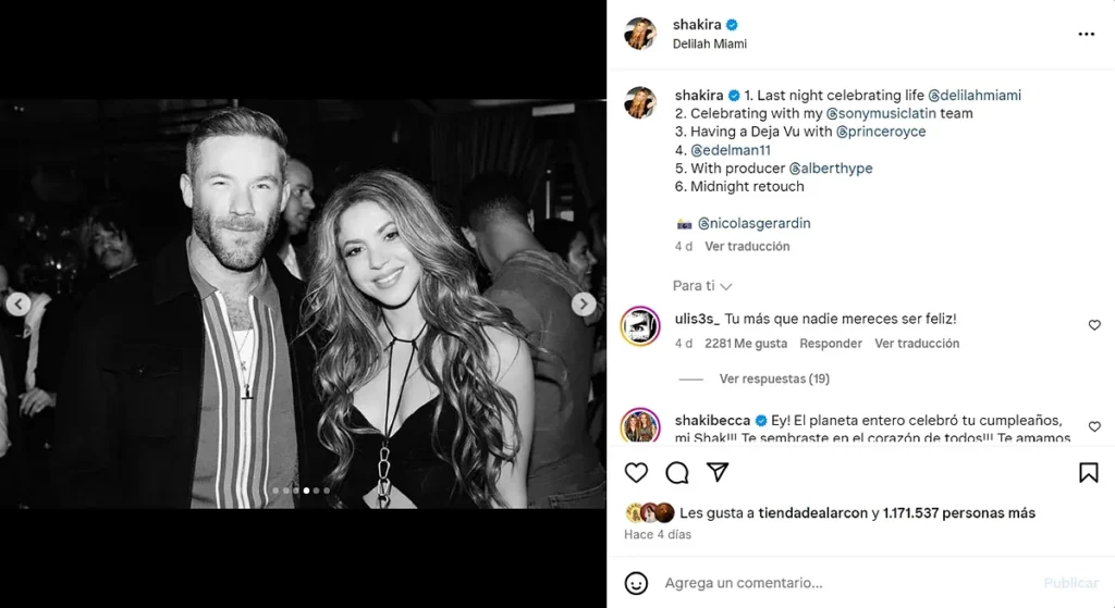 Shakira podría casarse en 2024