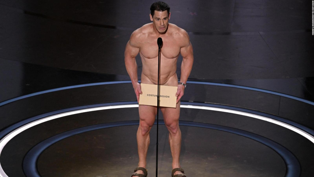 John Cena desnudo en los Oscar