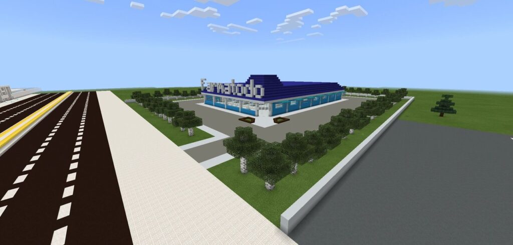 Farmatodo de Venezuela en Minecraft