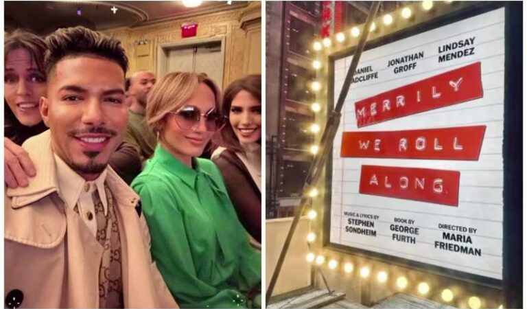 ¡Mami y yo en Broadway! JLo disfruta con Emme una tarde teatral en New York ¡Mami y yo en Broadway! JLo disfruta con Emme una tarde teatral en New York