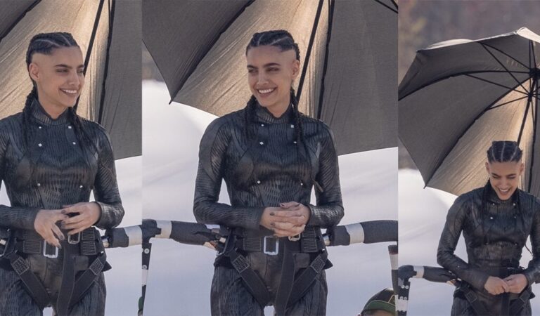 ¡Se filtraron fotos de María Gabriela De Faría en el set de Superman! 