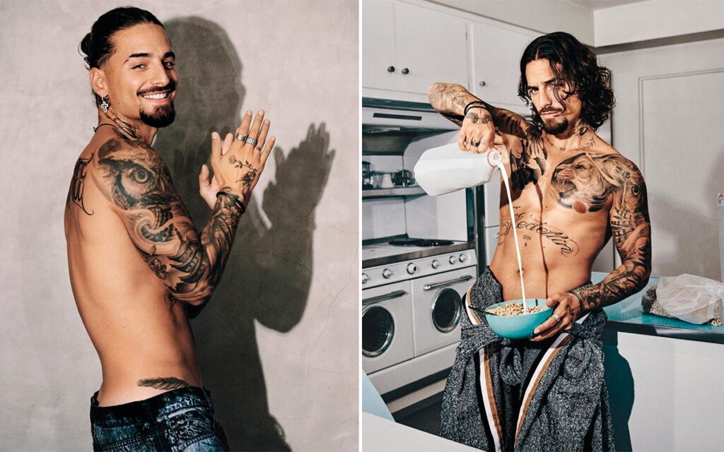 Maluma en Playgirl